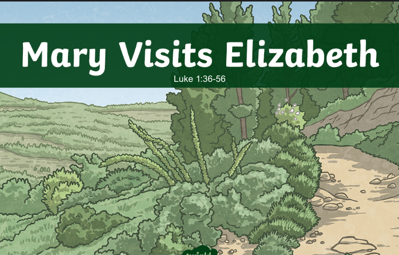 Đức Maria thăm viếng bà Elisabet_Mary visits Elizabeth_Bible Story_ppt