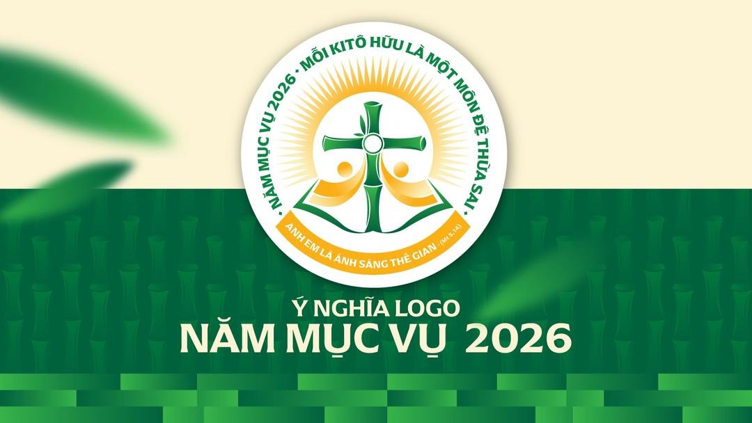 Ý nghĩa logo năm mục vụ 2026