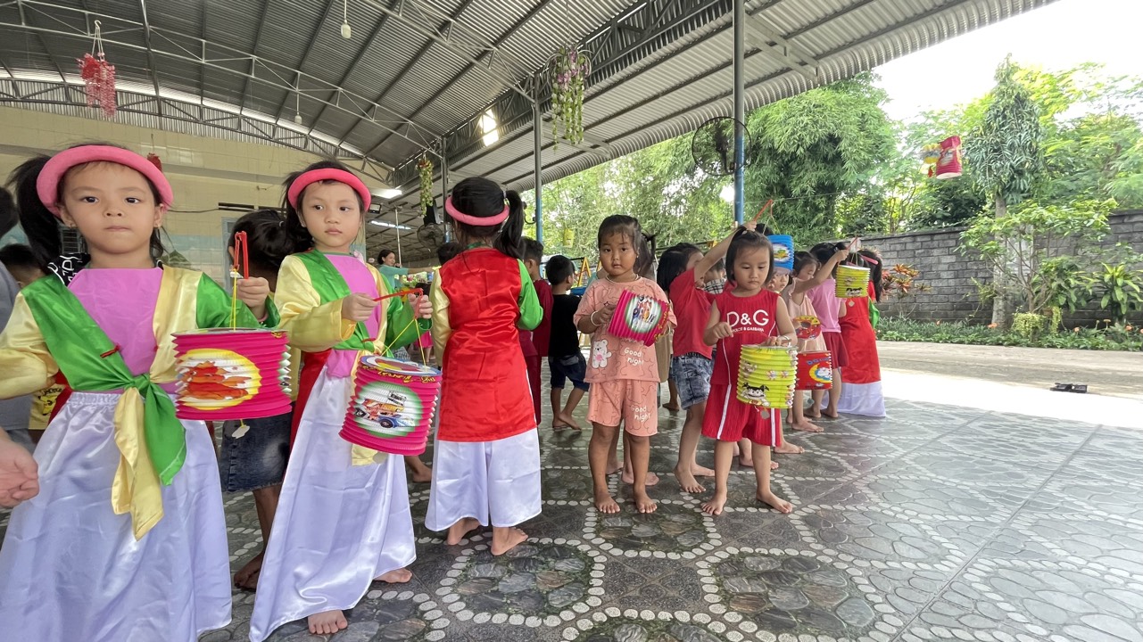 Trường Mầm non La San Tân Thành_ Vui hội trăng rằm